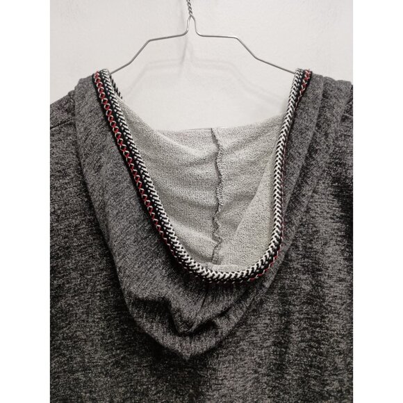 Maurices Hoodie Womens Size 1X Black Aztec Western BOHO Long Sleeve Pullover - Picture 9 of 12